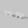 Комплект заглушек MAYTONI для профиля ALM-1908-S-2M 642009
