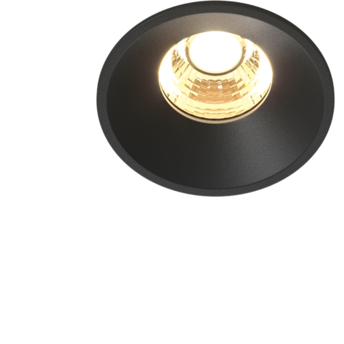 Встраиваемый светильник MAYTONI ROUND DL058-7W2.7K-B